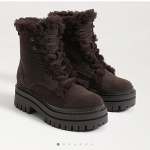 KYLER LACE UP COMBAT BOOT by Sam edelman